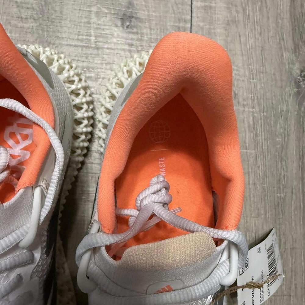 Adidas 4DFWD 2 Running  Grey White Sneakers Athletic Shoes GX9267 Size 7 Women - Picture 4 of 8